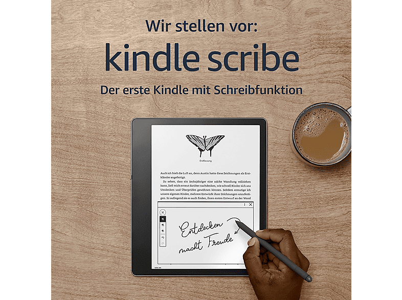 KINDLE Scribe 10.2 incl. Eingabestift Basic Kindle Scribe, Schwarz