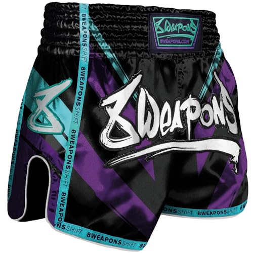 8 WEAPONS Muay Thai Shorts, Shift, cyber (M)