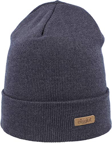 Eisglut Unisex Kinder Tonikids Cotton Beanie-Mütze, Marine, S 55-56cm