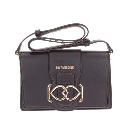 Love Moschino Damen Jc4037pp1hld000 Schultertasche, Nero