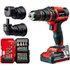 EINHELL Akku-Bohrschrauber »Power X-Change «, TE-CD 18/45 3X-Li +22 1x2,0Ah - rot