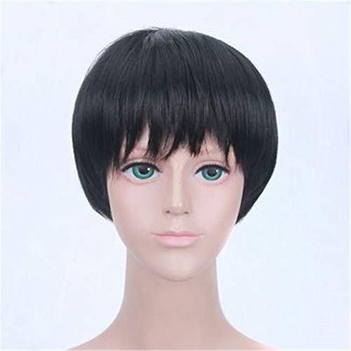 LINLINCD-Anime Yuri!!! On Ice Cosplay Wig Katsuki Yuuri Plisetsky Yurio Synthetic Hair Viktor Nikiforov Yuri On Ice Costume Wigs+Wig Cap Dm772