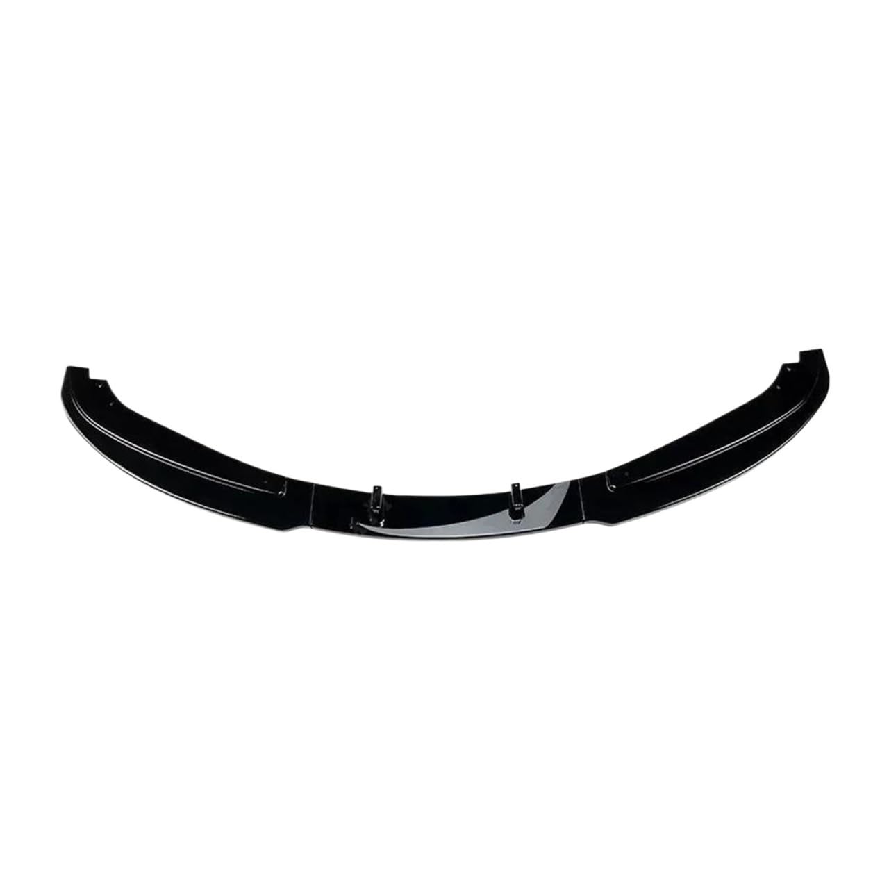 Splitter 3-teiliges Maxton Style Frontsplitter-Lippen-Tuning Für 3er-Serie E90/E91 Für Facelift Für LCI 2008-2011 Body Kit Schwarz Glänzend Frontlippe(Gloss Black)