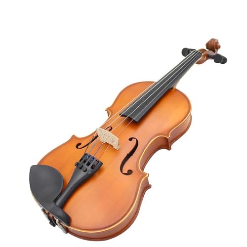 Geige 4/4 3/4 Akustische Violine Volle Größe Violine Fichte Vintage Matte Violine Mit Fall Bogen Saite (Color : 3/4)