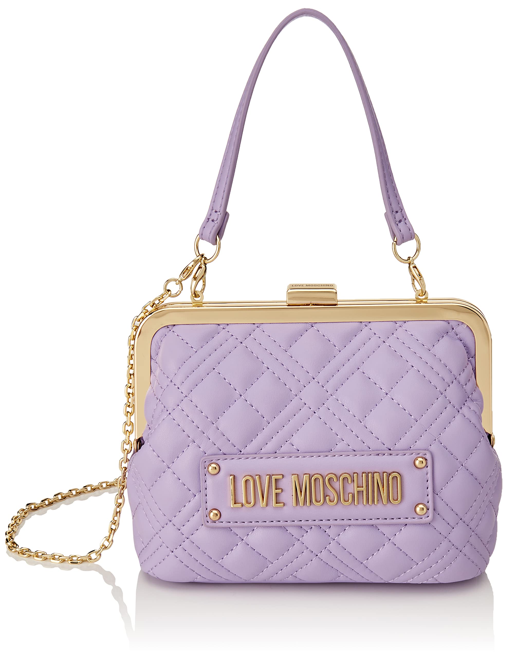 Love Moschino Damen Jc4011pp0gla0651 Handtasche, Fliederfarben