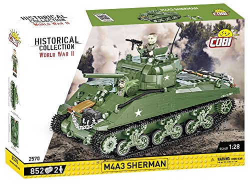 COBI Historical Collection 2570 - M4A3 Sherman WWII Panzer