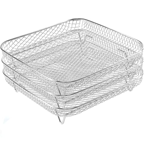 Dampfgarer Rack Food Rack 304 Edelstahl Air Fritteusen Zubehör Air Fritteusen Rack Multilayer Racks für Air Fritteusen