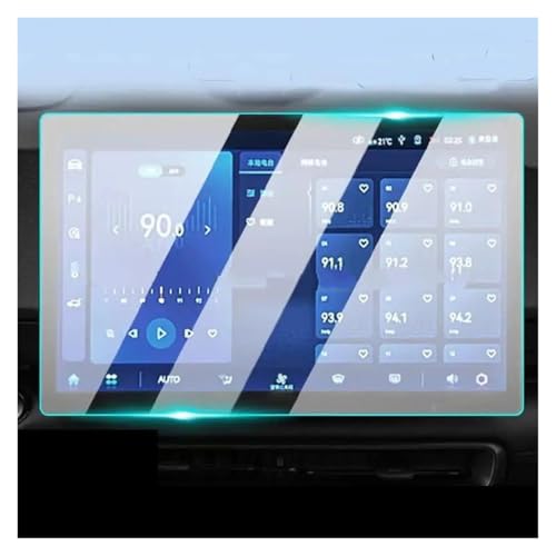 Für BAIC X55 Für Beijing X55 2022 2023 Auto-Armaturenbrett, Kratzfestes Zubehör, Displayschutzfolie Aus Gehärtetem Glas Navigation Schutzfolie Navigations-Displayschutz(14.6inch)