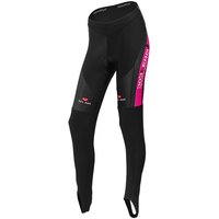 Rennrad Hose, BOBTEAM Colors lange Damen Radhose, Größe XS, Radsportkleidung