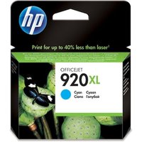 HP 920XL Original Druckerpatrone cyan mit hoher Kapazität CD972AE