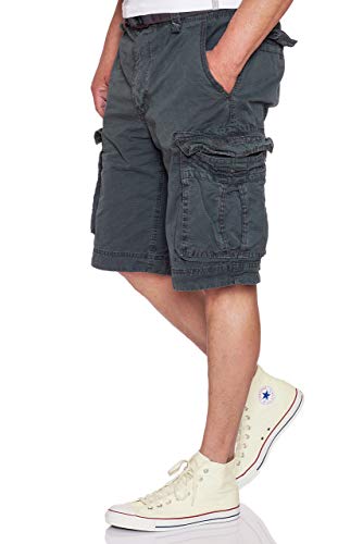 Jet Lag Cargo Shorts mit Gürtel Take Off 8 in vielen Farben, Größe:W42, Farbe:Urban Chic