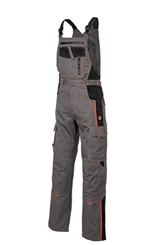 KG Latzhose ARDON H9108 GRAU Arbeitslatzhose Herrenlatzhose Sicherheitshose Hose Arbeitshose Kombihose (60)