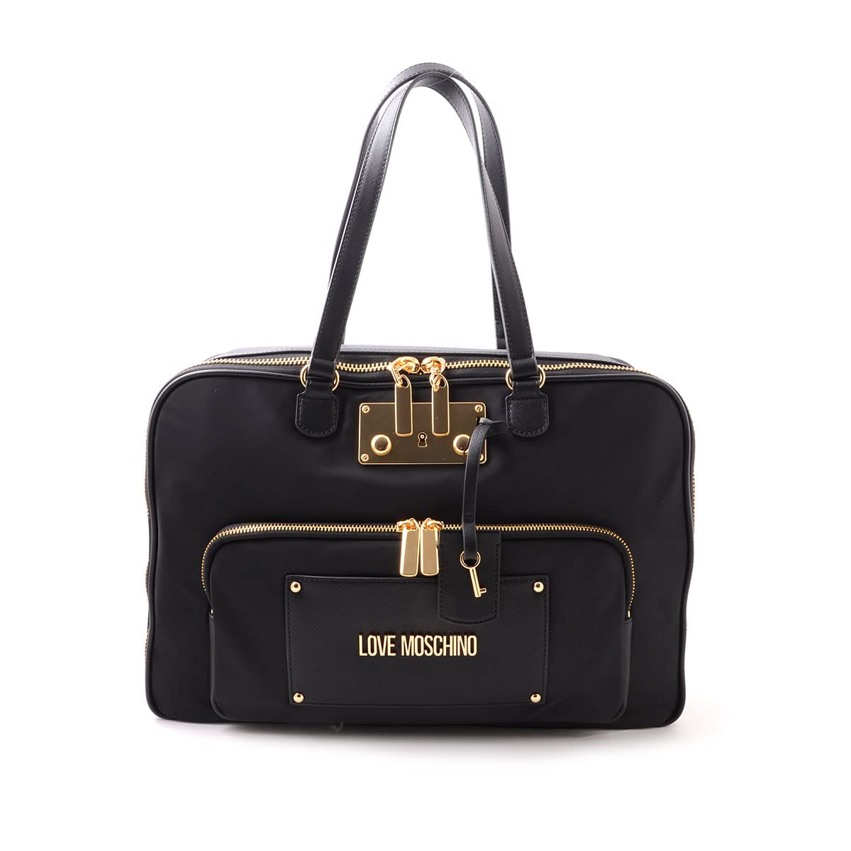 Love Moschino Damen Jc4157pp1glg100a Umhängetasche, Schwarz