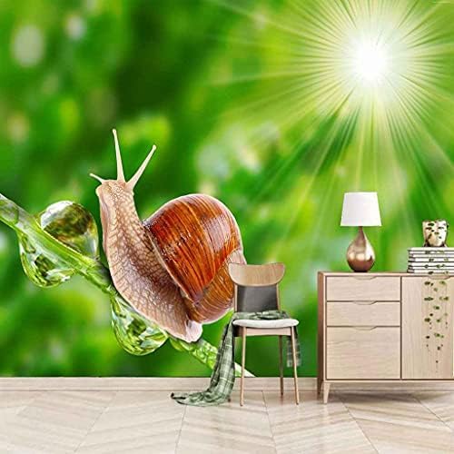 Tierische Grüne Blätter 3D Tapeten Wanddekoration Fototapete Sofas Wohnzimmer Wandbild Schlafzimmer-150cm×105cm