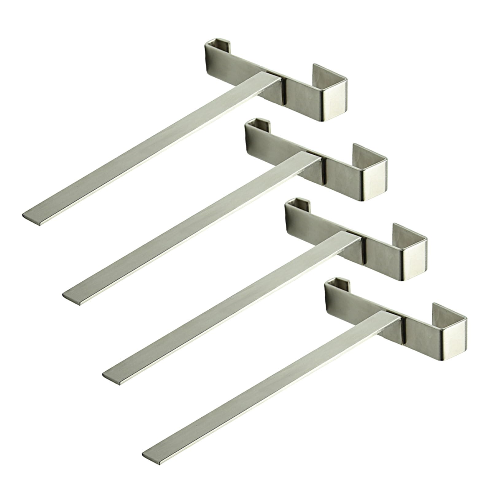 ZHENNB 4 x Bienenstock-Rahmenhalter, Edelstahl, Bienenstöcke, Sitzstange, Vollrahmen, Kapazität, Imkereirahmen, Halterung, Halterung