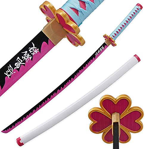 kljhld Animation Katana Cosplay, Kanroji Mitsuri Katana Schwert 103cm