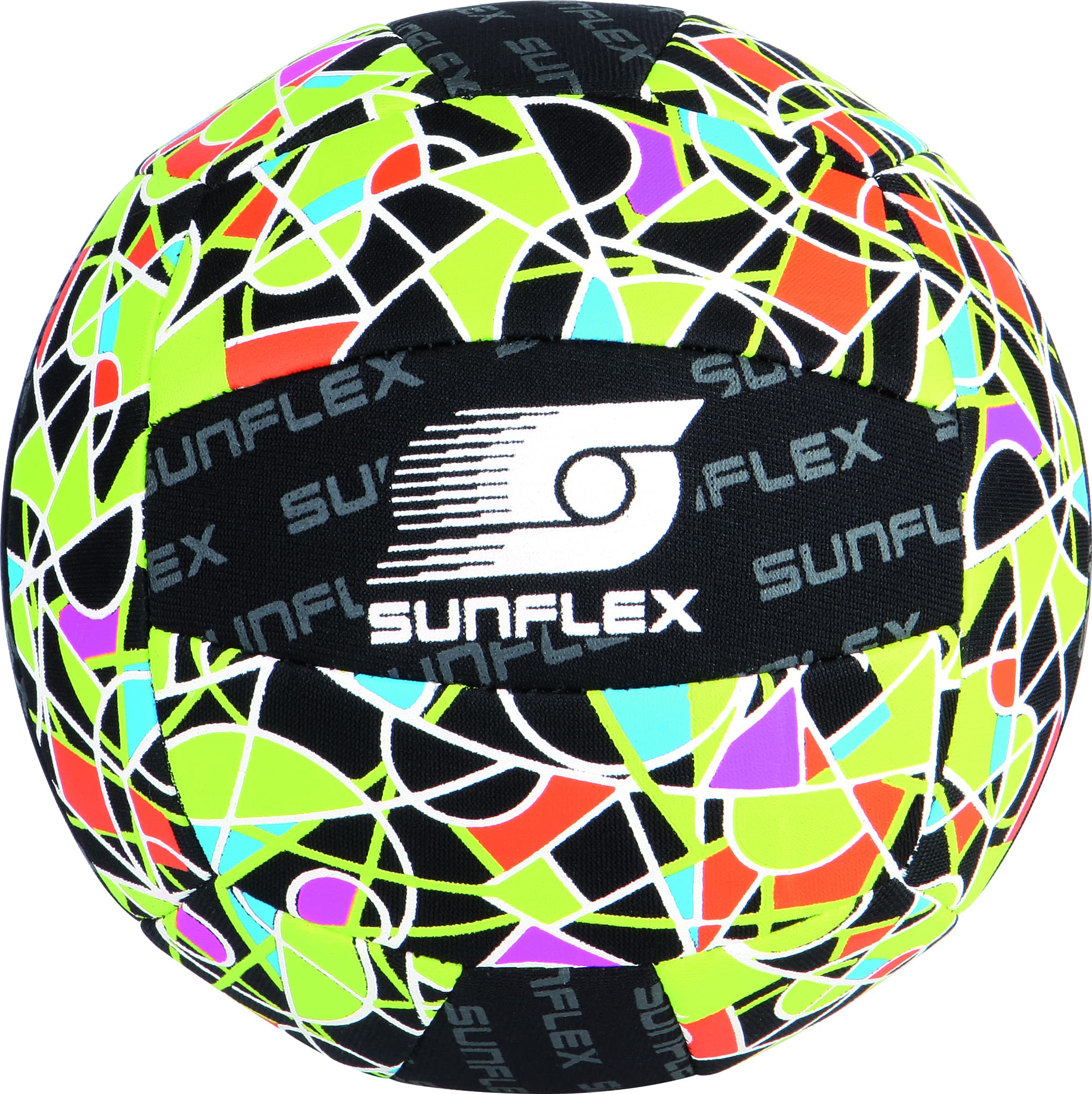 Sunflex Neopren Zubehör Beach und Funball Color Pro Größe 3 | Volleyball weich und leicht für den Strand und das Wasser | extrem robust und für Jede Altersgruppe…