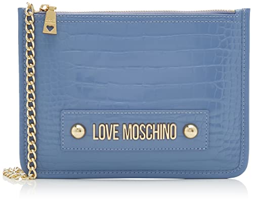 Love Moschino Damen Jc4433pp0fks0602 Umhängetasche, hellblau, Einheitsgröße