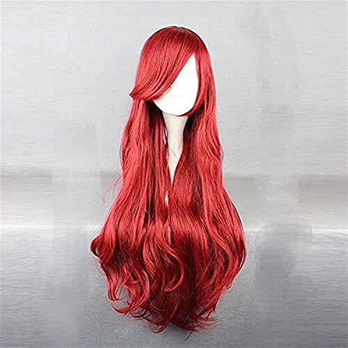 LINLINCD-Anime Coser Wig Perücken Cosplay Miss Fortune Cosplay Perücken Hitzebeständig Anime Synthetik Cosplay Perücke Halloween Karneval Party Cosplay Perücke