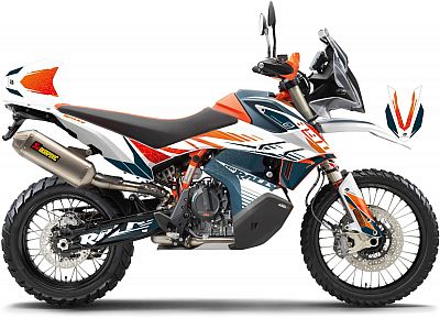 Uniracing KTM 890 R Adventure, Dekor-/Kratzerschutz-Set