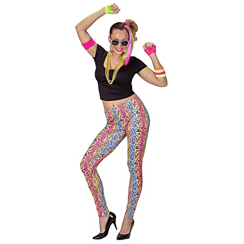 "80's GIRL" (T-shirt, leggings, necklaces) - (L)