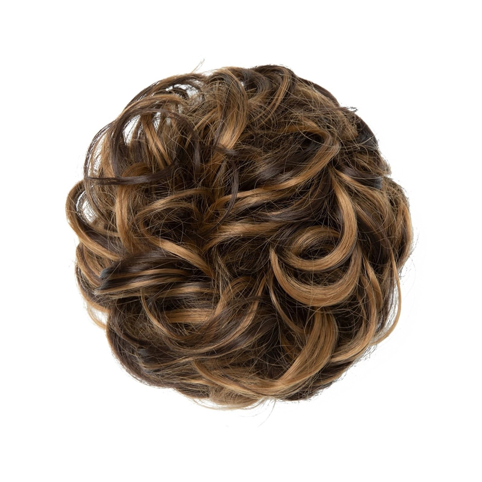 Haarteile Haarknoten Unordentlicher synthetischer Haarknoten for den täglichen Gebrauch, Chignon-Scrunchies, gefälschtes Haarband, Zopf, elastisches Haarteil, Schwanz for Frauen H9 Brötchen Haare(27)