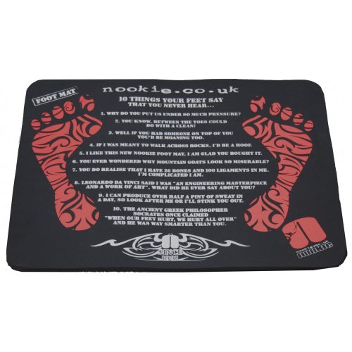 Nookie Neopren Wetsuit Floor Mat Schwarz - Unisex