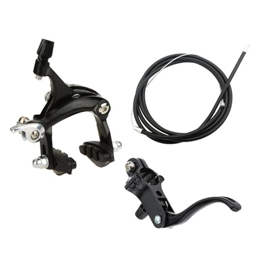 JUNNASALIKER Fahrrad Bremse C Bremssattel Set Fahrräder Hinten und Vorne Bremsen Set Fahrräder Bremshebel Set für Mountainbikes