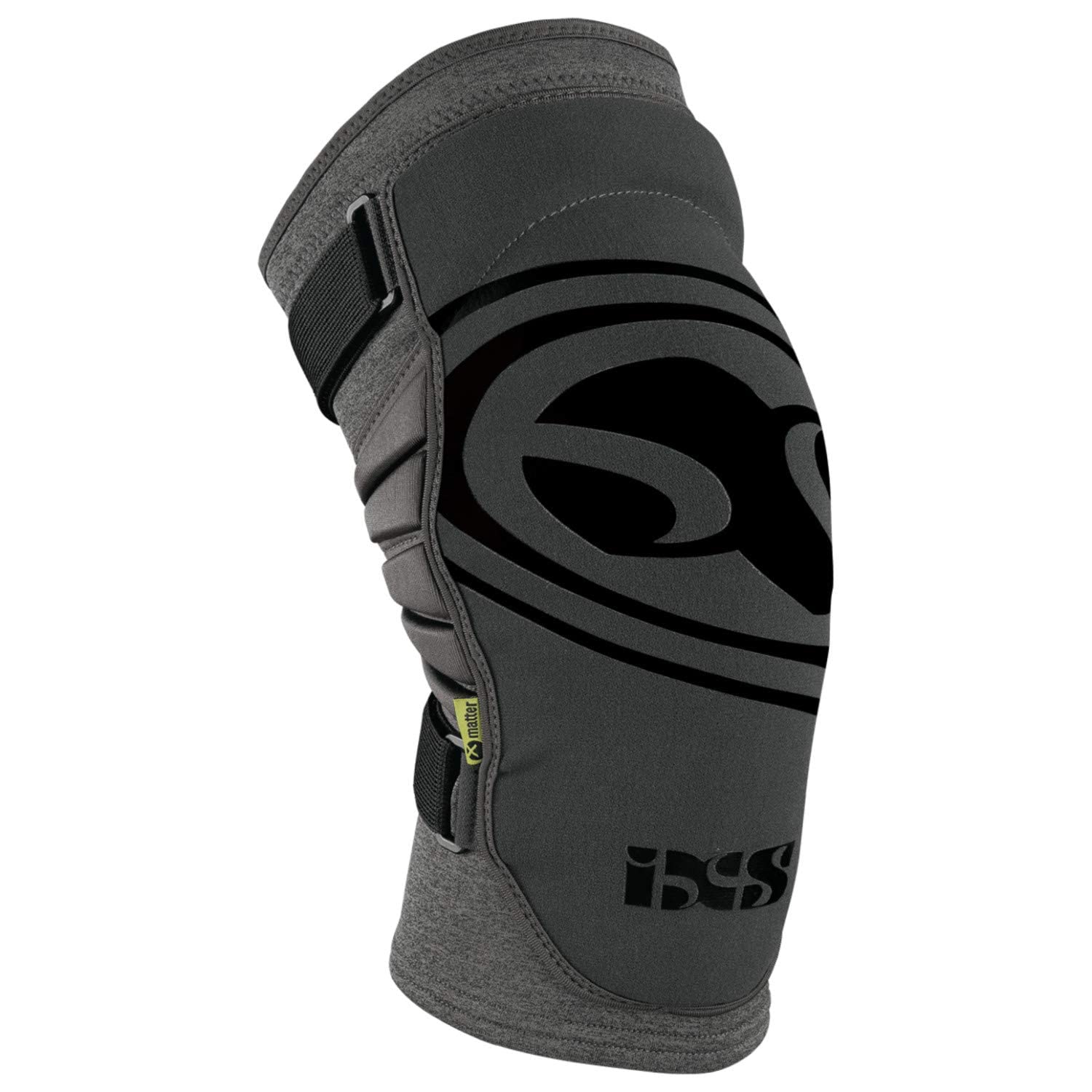 IXS Carve Evo+ Knee Guard Grey XXL Protektoren, Schwarz, 2XL