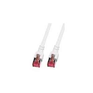 M-CAB - Patch-Kabel - RJ-45 (M) zu RJ-45 (M) - 20 m - SFTP - CAT 6 - geschirmt, halogenfrei - weiß