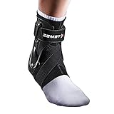 Zamst A2-DX Sprunggelenkbandage Verstellbar gegen Umknicken(Linker -S)Schwere Verstauchungen Grad III Chronische Instabilität -Ideal zum Sport- Bandage Fußgelenk Männer & Frauen-Korrekte Passform L&R