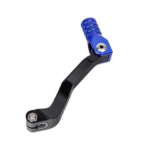 Dirt Bike Klappbarer Schalthebel, 1Pc Motorrad Falten Schalthebel Pedal Hebel for SX SXF EXC EXCF XCW XCF NC300 Motor Dirt Bike Motocross En(Black Blue)