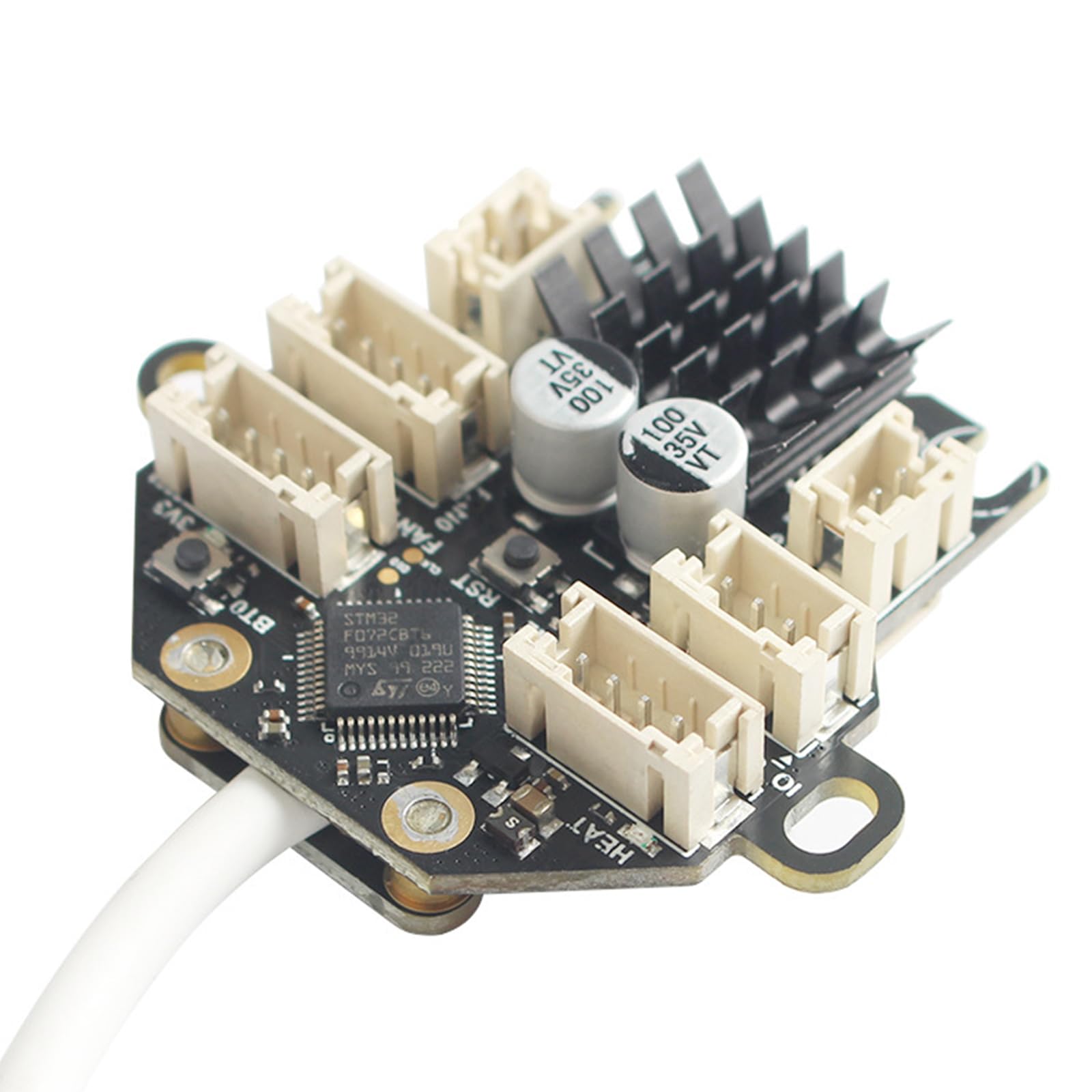 PTILSERY Bullant Control Board TMC2209 3D-Drucker-Leiterplatte mit M36-Platine für 0,1/0,2 3D-Druckerzubehör