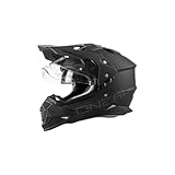 O'NEAL | Motorradhelm | Enduro Motorrad | Ventilationsöffnungen für maximalen Luftstrom & Kühlung, ABS-Schale | Sierra Helmet Flat V.23 | Erwachsene | Schwarz | Größe S