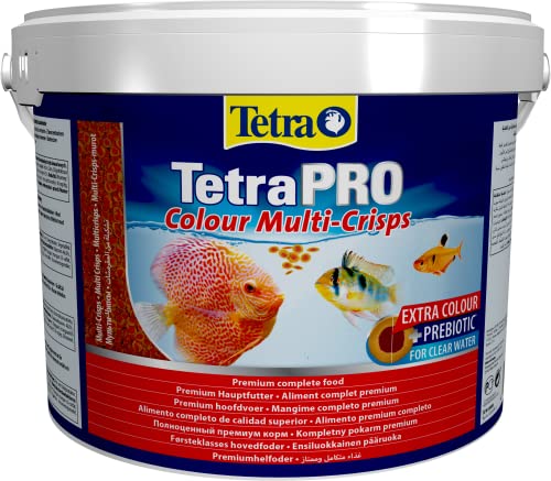 Tetra Pro Colour Premiumfutter (für alle tropischen Zierfische, Farbkonzentrat für hervorragende natürliche Farbausprägung, hoher Gehalt an Carotinoiden für farbverstärkende Wirkung), 10000 ml Dose
