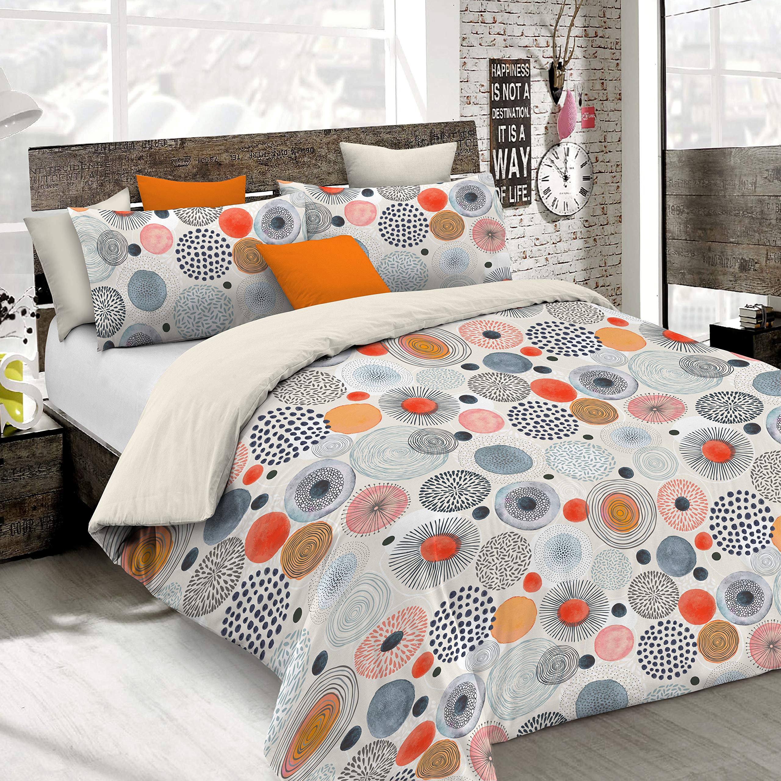 Italian Bed Linen Fantasy Bettbezug, Kleine doppelte