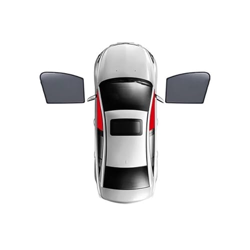 Sonnenschutz Für Peugeot Für 308 II Fließheck 2013-2021 Magnetischer Autosonnenschutz Frontscheibenrahmen Vorhang Heckscheiben-Sonnenschutzvisier Auto Sonnenschutz(2PCS Front)