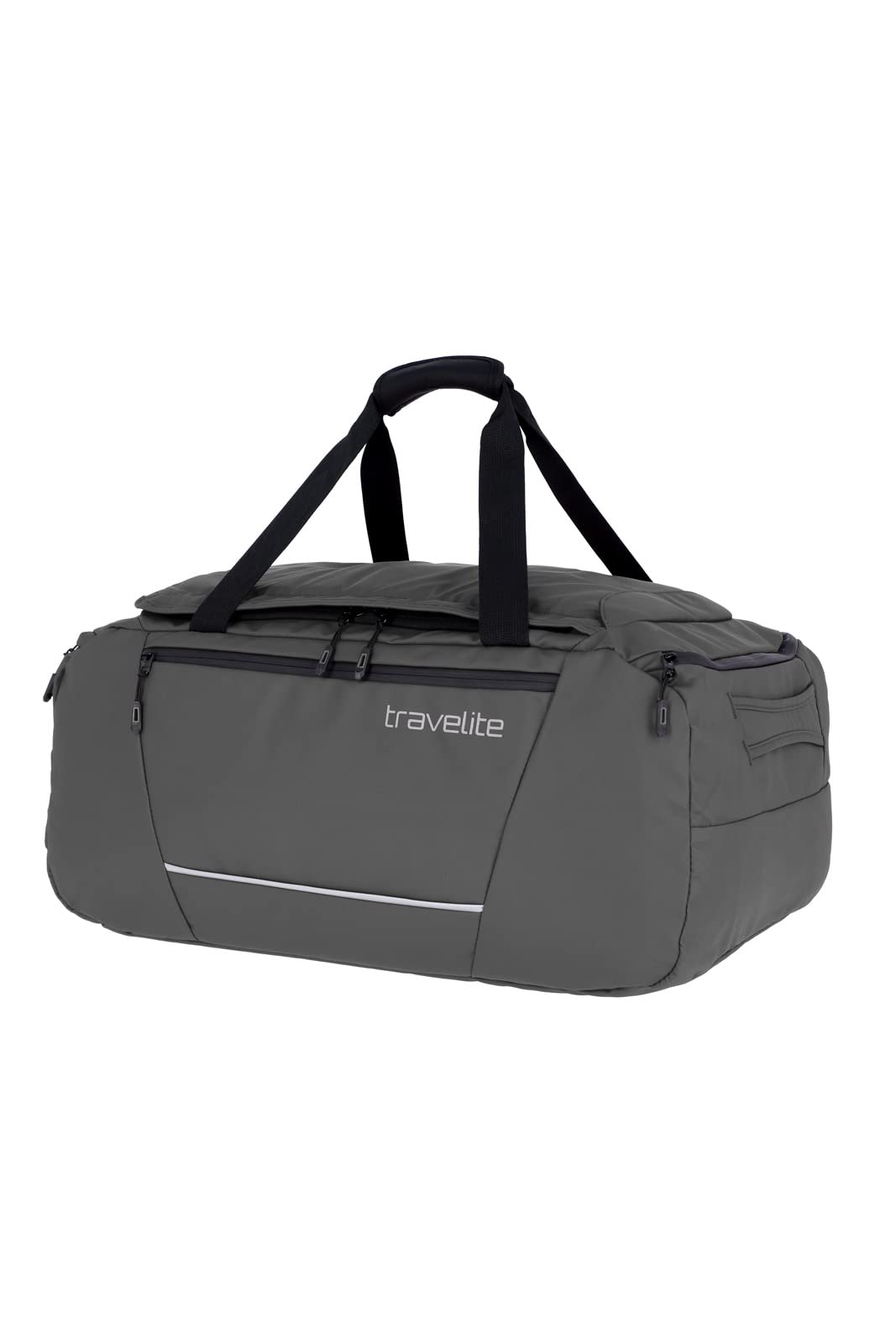 travelite Reisetasche aus wasserabweisendem Plane Material, Gepäck Serie Basics: Praktische Tasche für Urlaub und Sport, 60 cm, 51 Liter