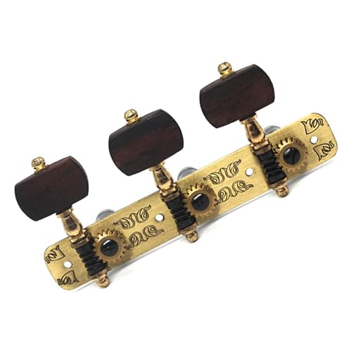 Strings Tuning Pegs Mechaniken Für Gitarre Stimmgeräteteile für klassische Gitarre, Triplex-Gitarrenstimmgeräte mit Lagern, Saitenausrichtungsachse