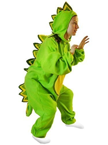 Ikumaal Drachen-Kostüm, F01 Gr. XL, für hoch gewachsene Männer und Frauen, Drachen Dino-Kostüme Faschingskostüm, Fasching Karneval Fasnacht, Karnevals-Kostüme, Faschings-Kostüme, Geburtstags-Geschenk