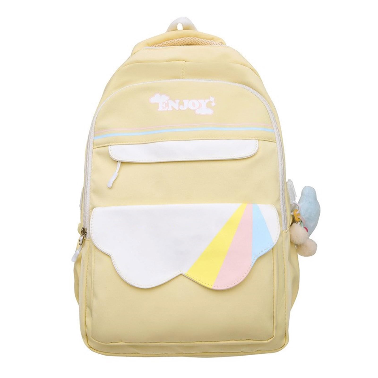 Schulrucksack Einfacher Reiserucksack Laptop Rucksack Teenager Schultasche Große Kapazität Rucksack