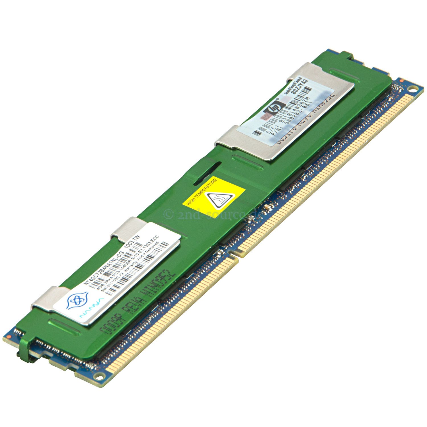 HP 500658-B21 Arbeitsspeicher 4GB (1333 MHz, CL9) RDIMM DDR3-RAM Kit