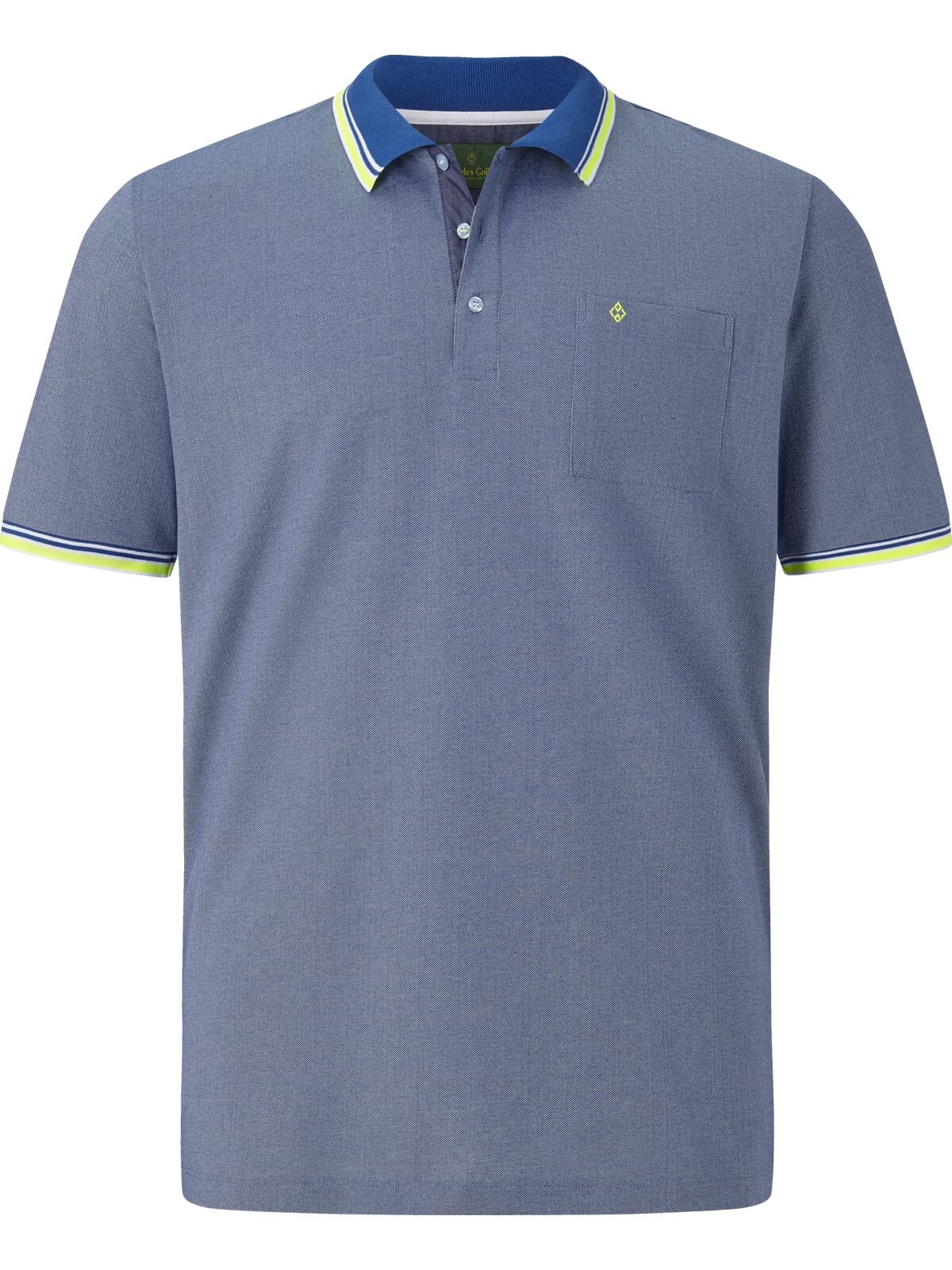 Charles Colby Herren Poloshirt Earl Landon blau L - 52/54