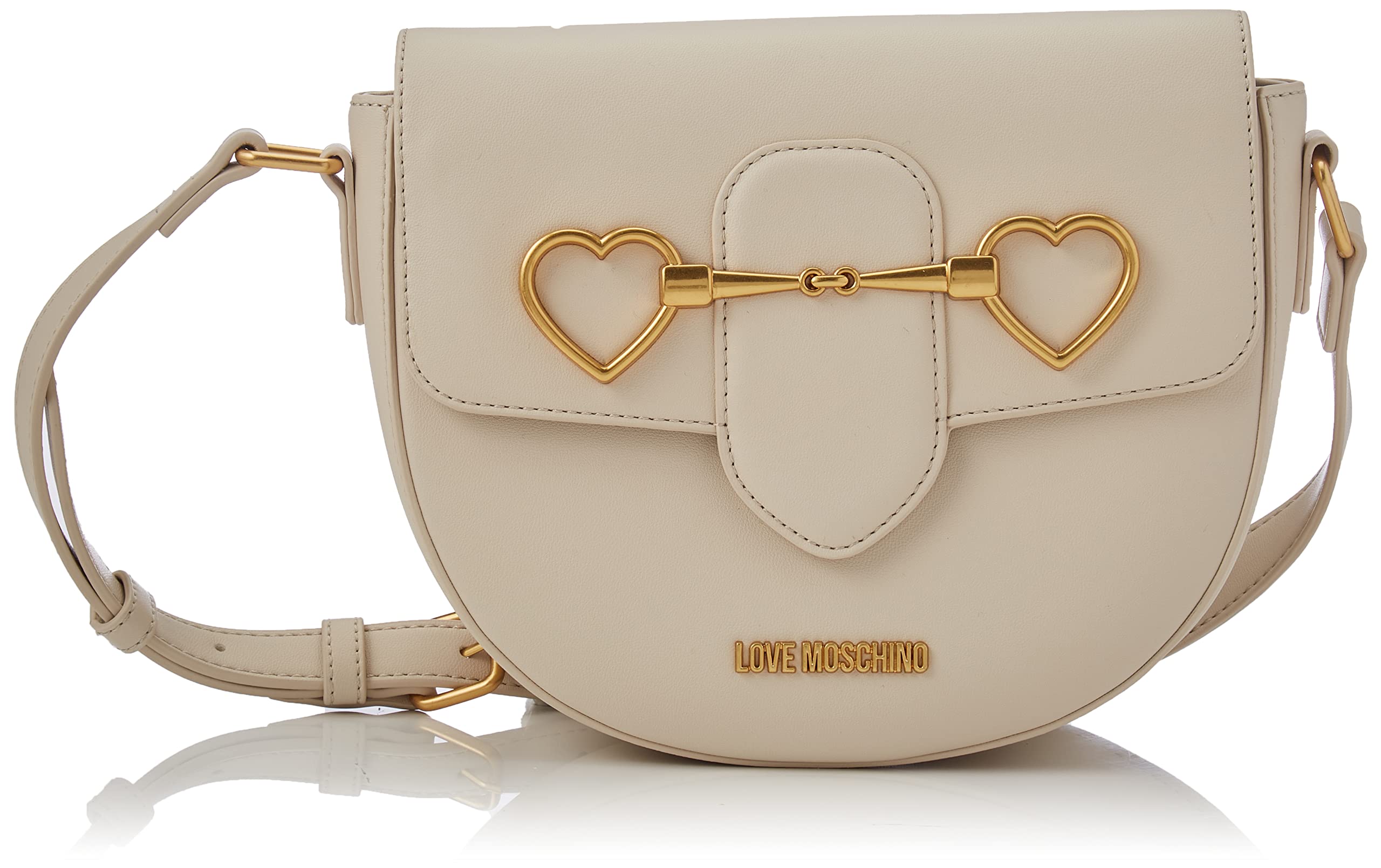 Love Moschino Damen Borsa Pu Avorio Umhngetasche, Elfenbein