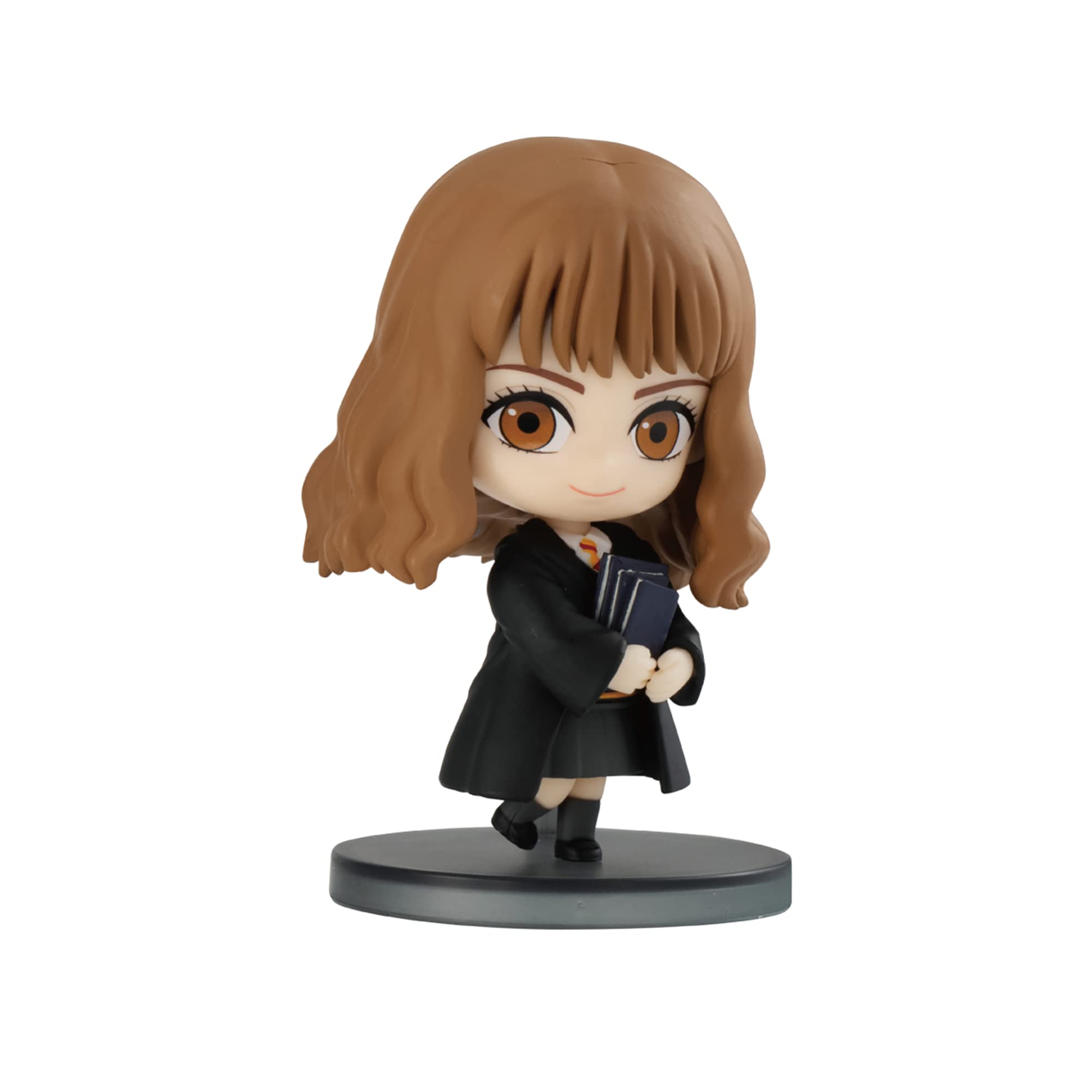 Chibi Masters Bandai Harry-Potter-Figuren, Hermine Granger-Puppe, 8 cm, Hermine-Figur, die Bücher hält, magische Minifiguren zum Sammeln, Harry-Potter-Geschenke für Erwachsene und Kinder