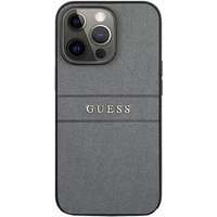 Guess PU Leather Saffiano Case für A2643 Apple iPhone 13 Pro Max - pink (GUHCP13XPSASBPI)