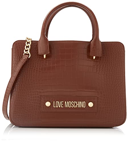 Love Moschino Damen Jc4424pp0fks0300 Handtasche, braun, Einheitsgröße