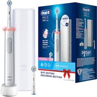 Oral-B Pro 3 3500 White elektrische Zahnbürste mit Reiseetui