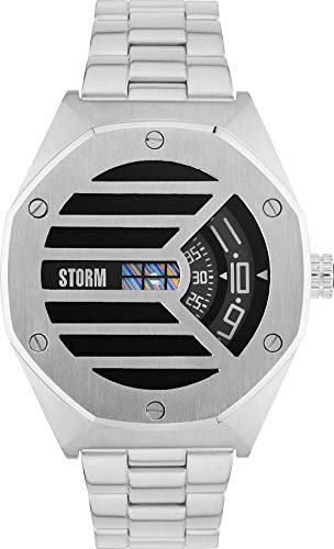 Storm London VAULTAS 47306/BK Herrenarmbanduhr Scheibenzeiger