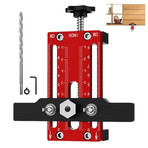 Verstellbarer Schranktür-Installationspositionierer, Aluminiumlegierung, Schrank-Hardware-Vorrichtungen, verstellbare Länge, Türmontage-Locator – Tür-Installations-Positionierungswerkzeug,